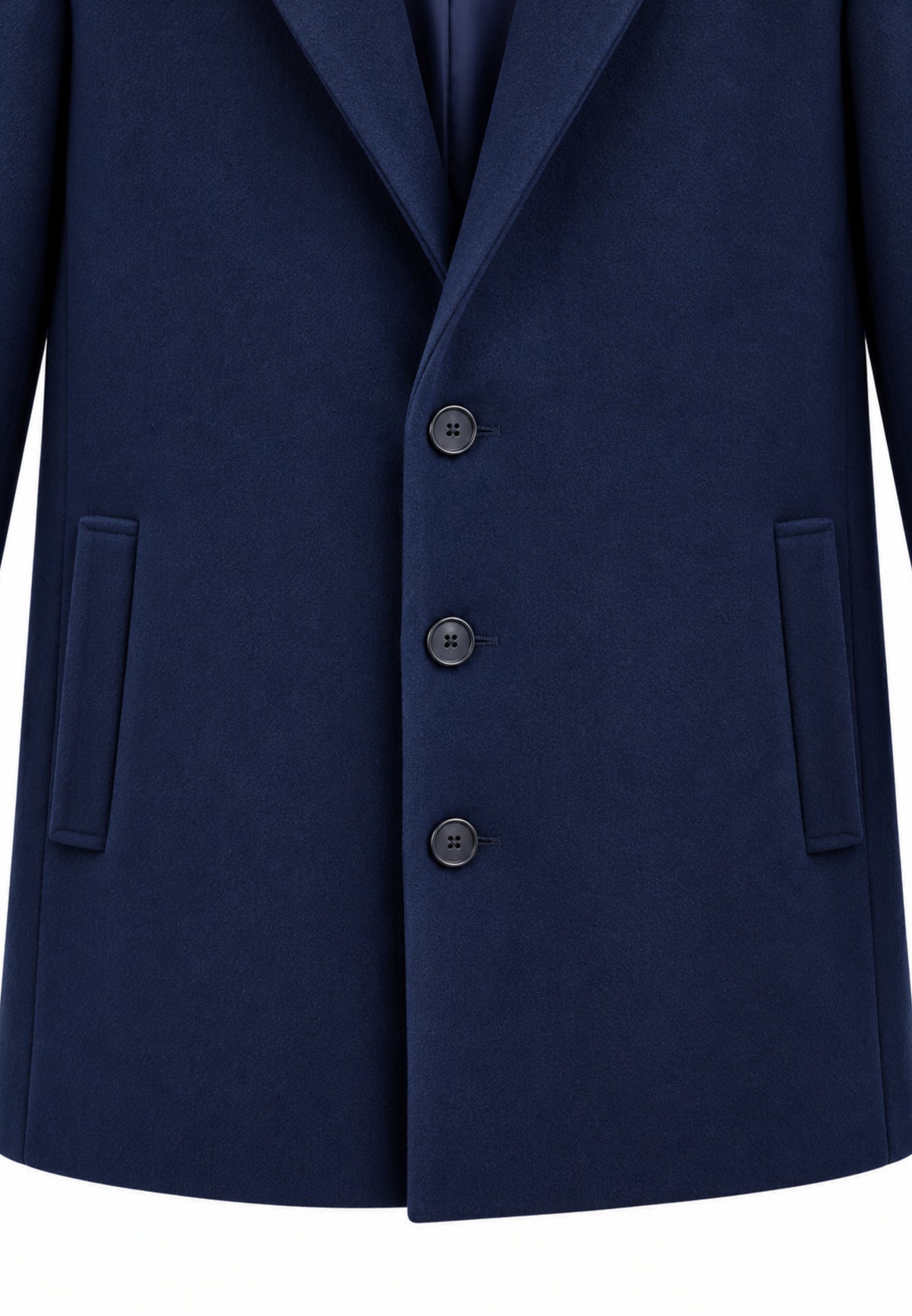 OVERD CAPPOTTO BLU CON BOTTONI CENTRALI Bambini e ragazzi OK261816SCP.BLU_