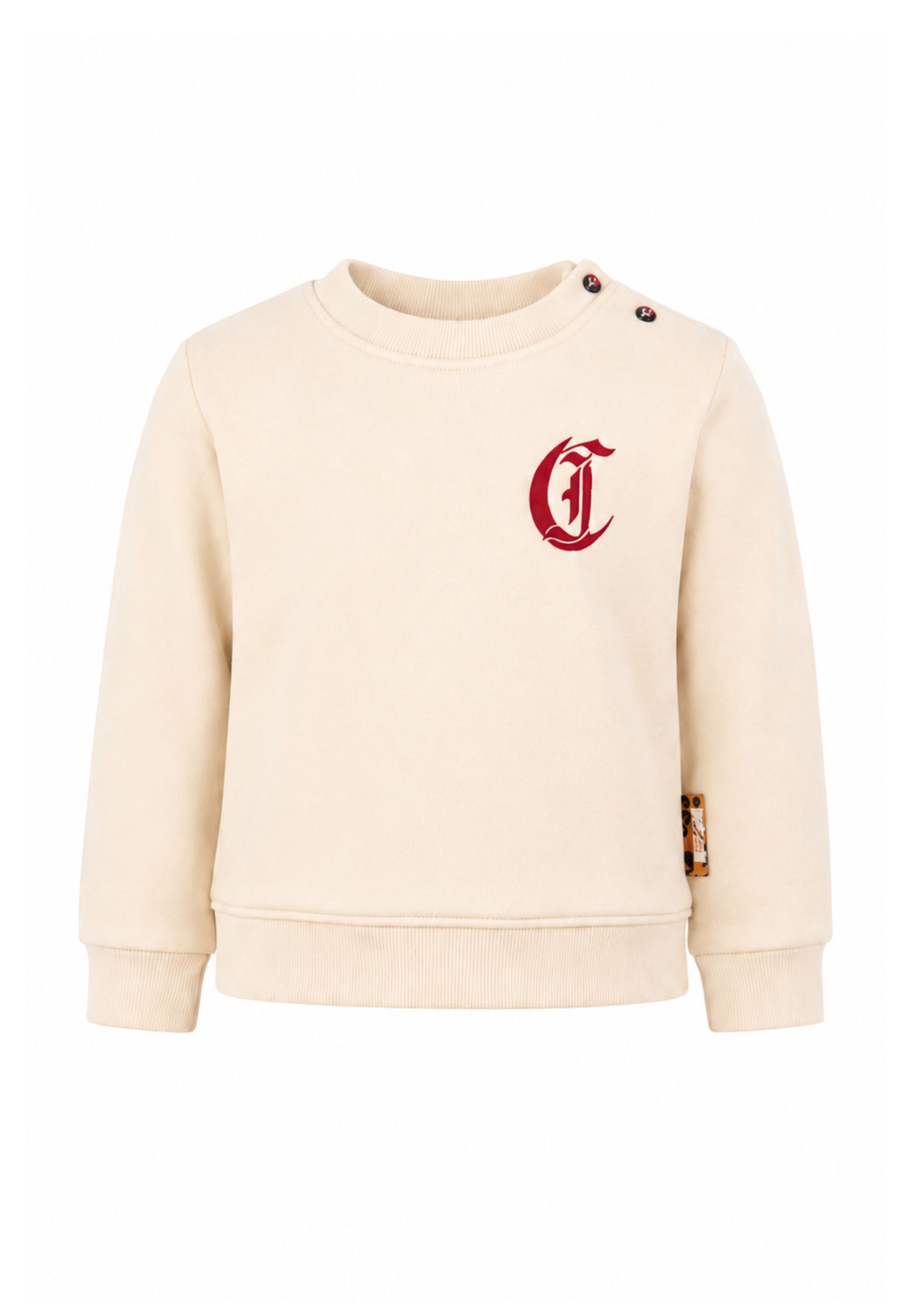 JUST CAVALLI completo PANNA CON FELPA E LEGGINGS A ZAMPA Bambine e ragazze jia26089cf.panna_