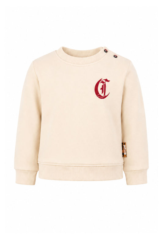 JUST CAVALLI completo PANNA CON FELPA E LEGGINGS A ZAMPA Bambine e ragazze jia26089cf.panna_