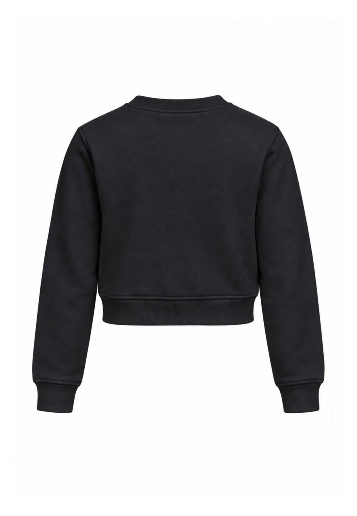 John Richmond completo nero con felpa crop e leggings Bambine e ragazze rga26085fe.ne_