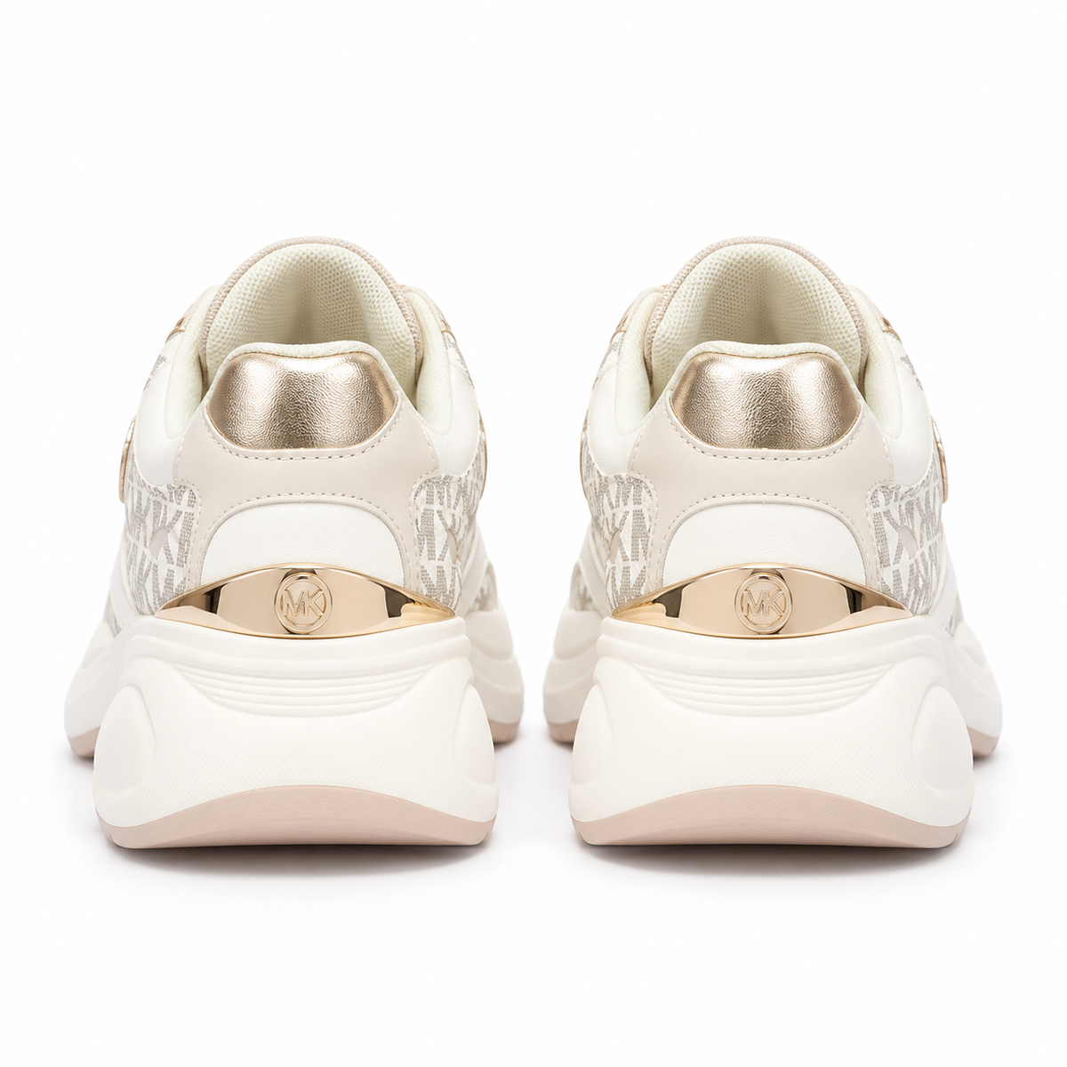 Michael Kors Zuma Sneakers Crema Bambina Monogram