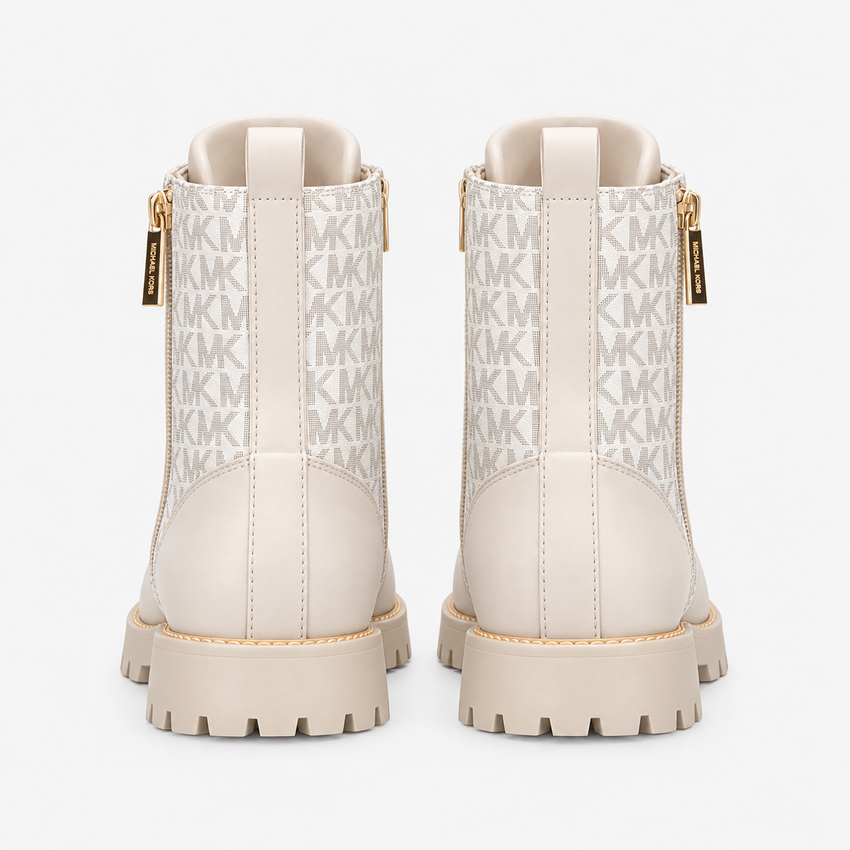 Michael Kors Kalina Anfibi Vanilla Bambina con Monogramma