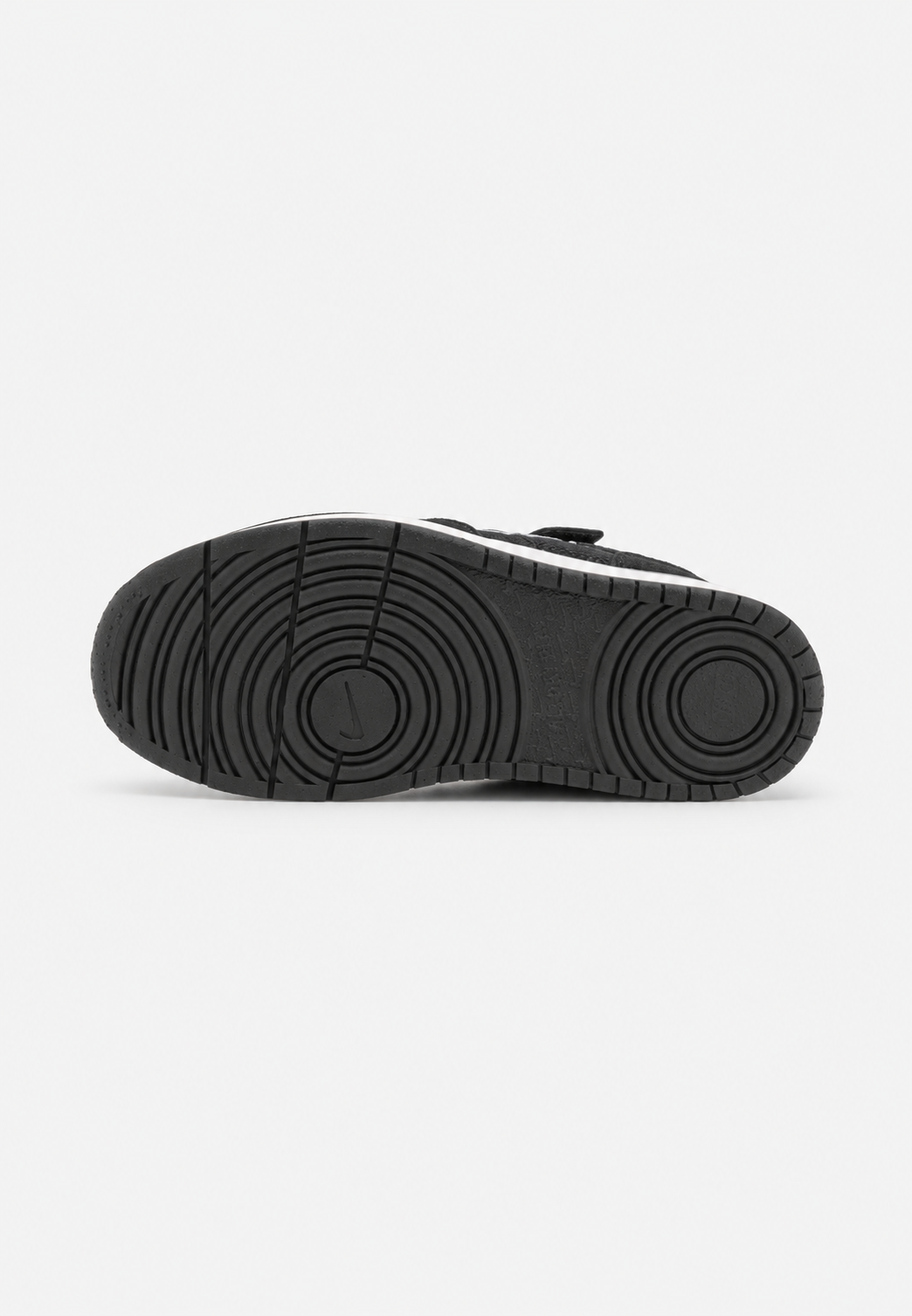 SUN68 Boy's Tom Solid Sneakers Nere Bambino con Strappi Z46301B