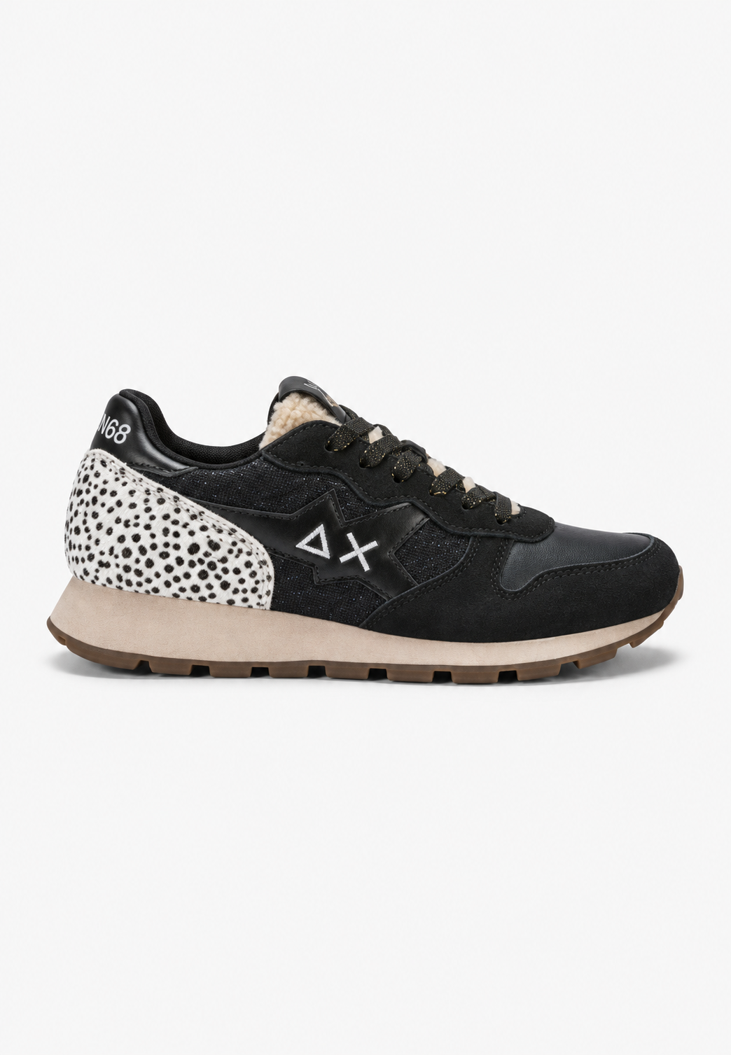 SUN68 Stargirl Winter Vibe Sneakers Nere Ragazza
