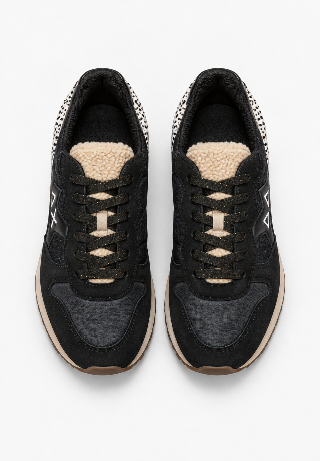 SUN68 Stargirl Winter Vibe Sneakers Nere Ragazza