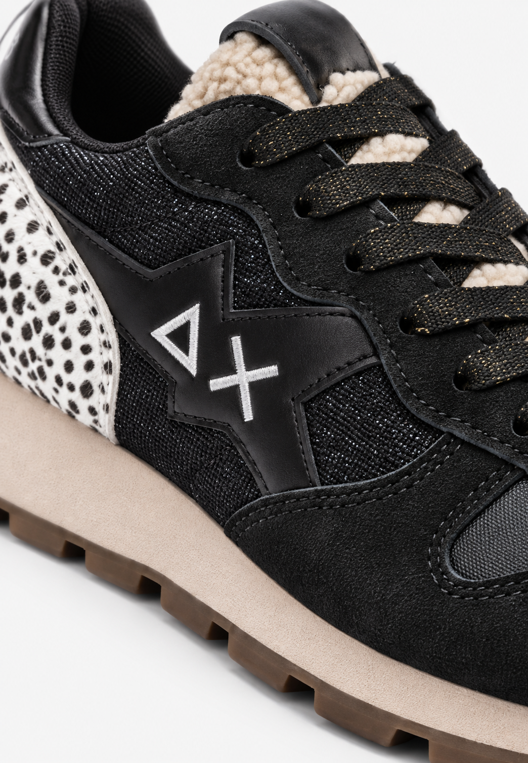 SUN68 Stargirl Winter Vibe Sneakers Nere Ragazza
