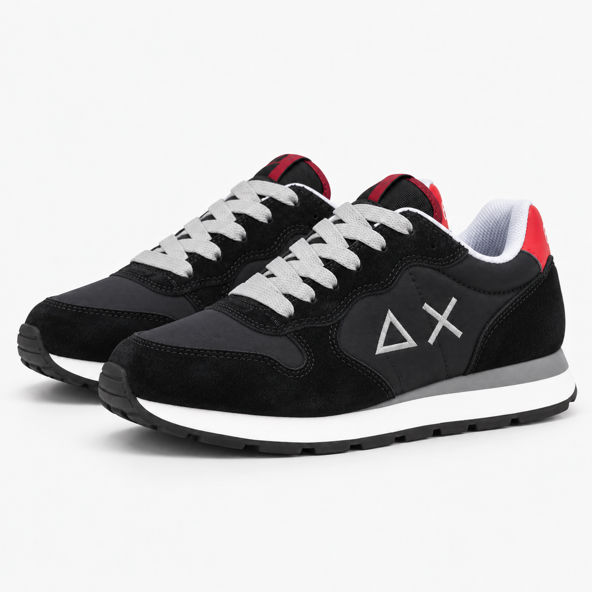 SUN68 Sneakers Nere Bambino e Ragazzo con Logo Laterale