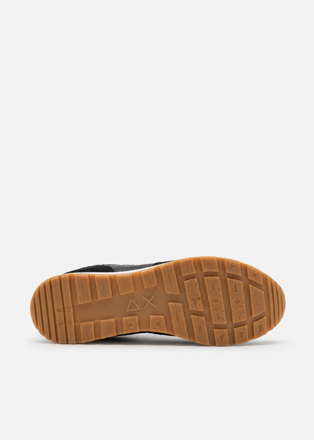 SUN68 Sneakers Nere Ragazza con Borchie e Logo Z46406T
