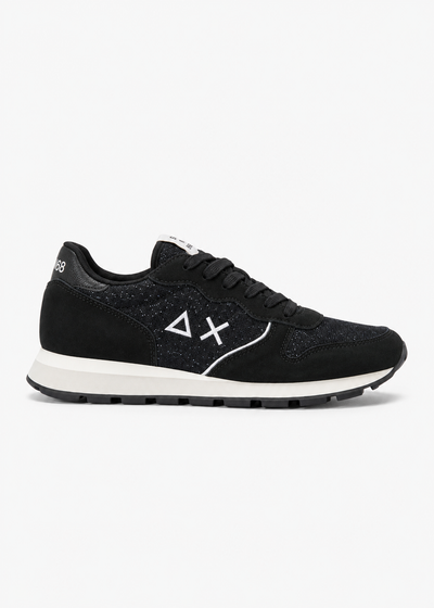 SUN68 Boy's Tom Solid Sneakers Nere Neonato e Bambino con Strappi Z46301F