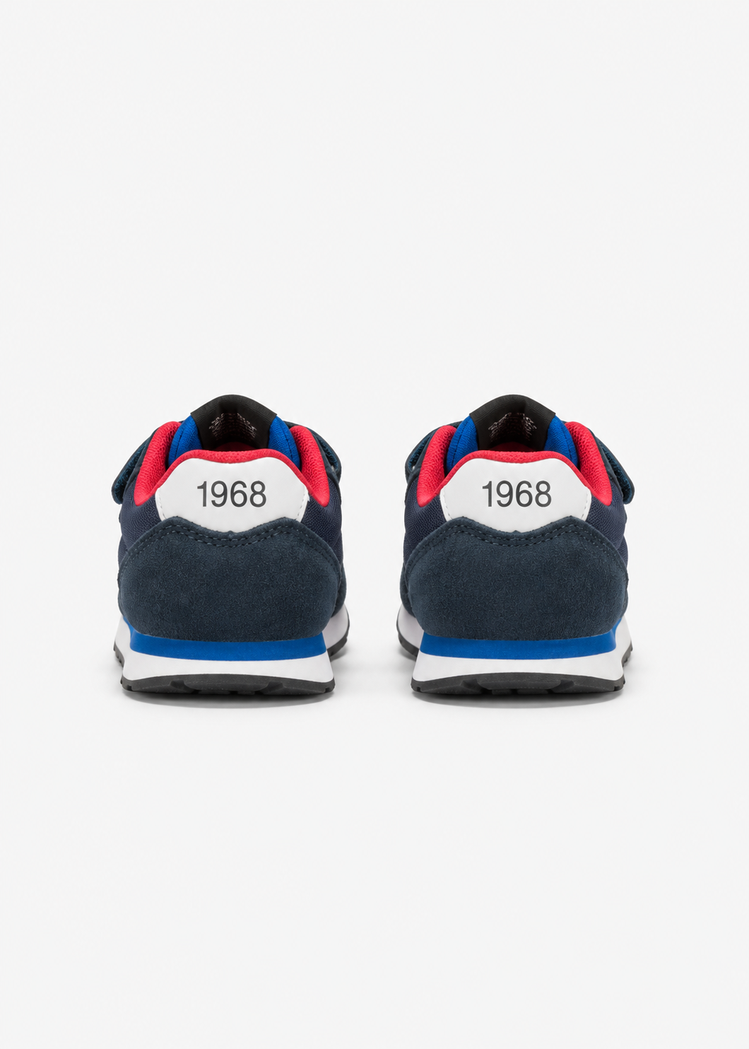SUN68 Boy's Tom Solid Sneakers Blu Navy Neonato e Bambino con Strappi Z46301F