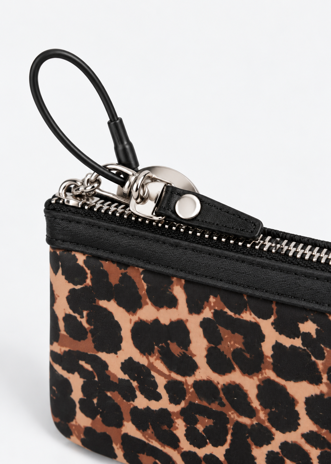 GCDS Pochette Animalier Bambina in Ecopelle con Maxi Logo AI26C2GJQW719T355