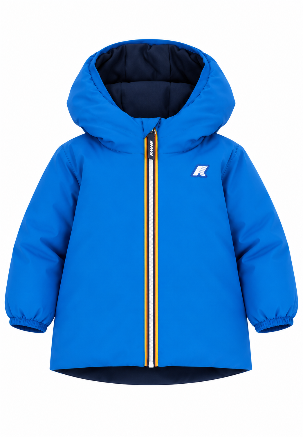 K-Way Infant Jack St Warm Double Giacca Reversibile Bambino Blue Royal / Blue Depth
