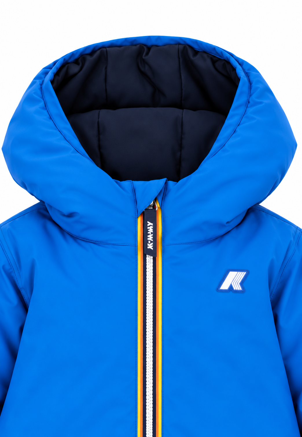 K-Way Infant Jack St Warm Double Giacca Reversibile Bambino Blue Royal / Blue Depth