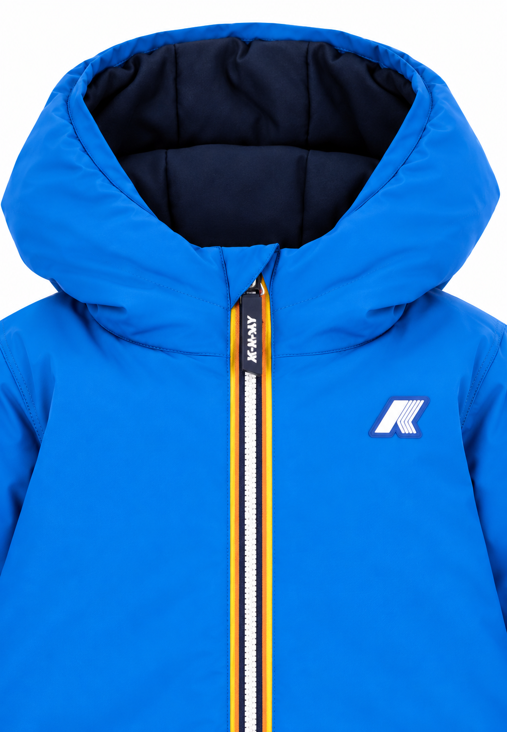 K-Way Infant Jack St Warm Double Giacca Reversibile Bambino Blue Royal / Blue Depth
