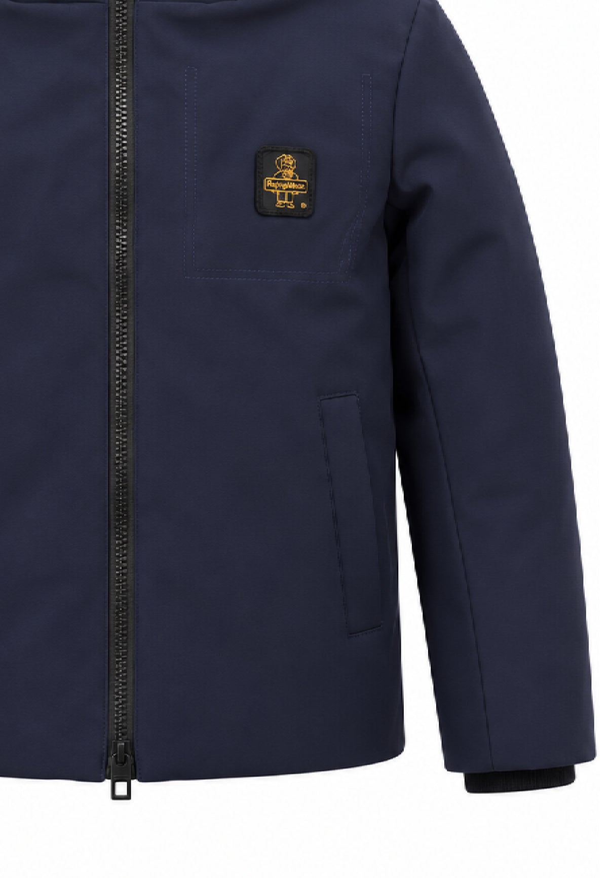 REFRIGIWEAR GIUBBOTTO BLU IN SOFTSHELL CON CAPPUCCIO Bambini e ragazzi R2152CW26_