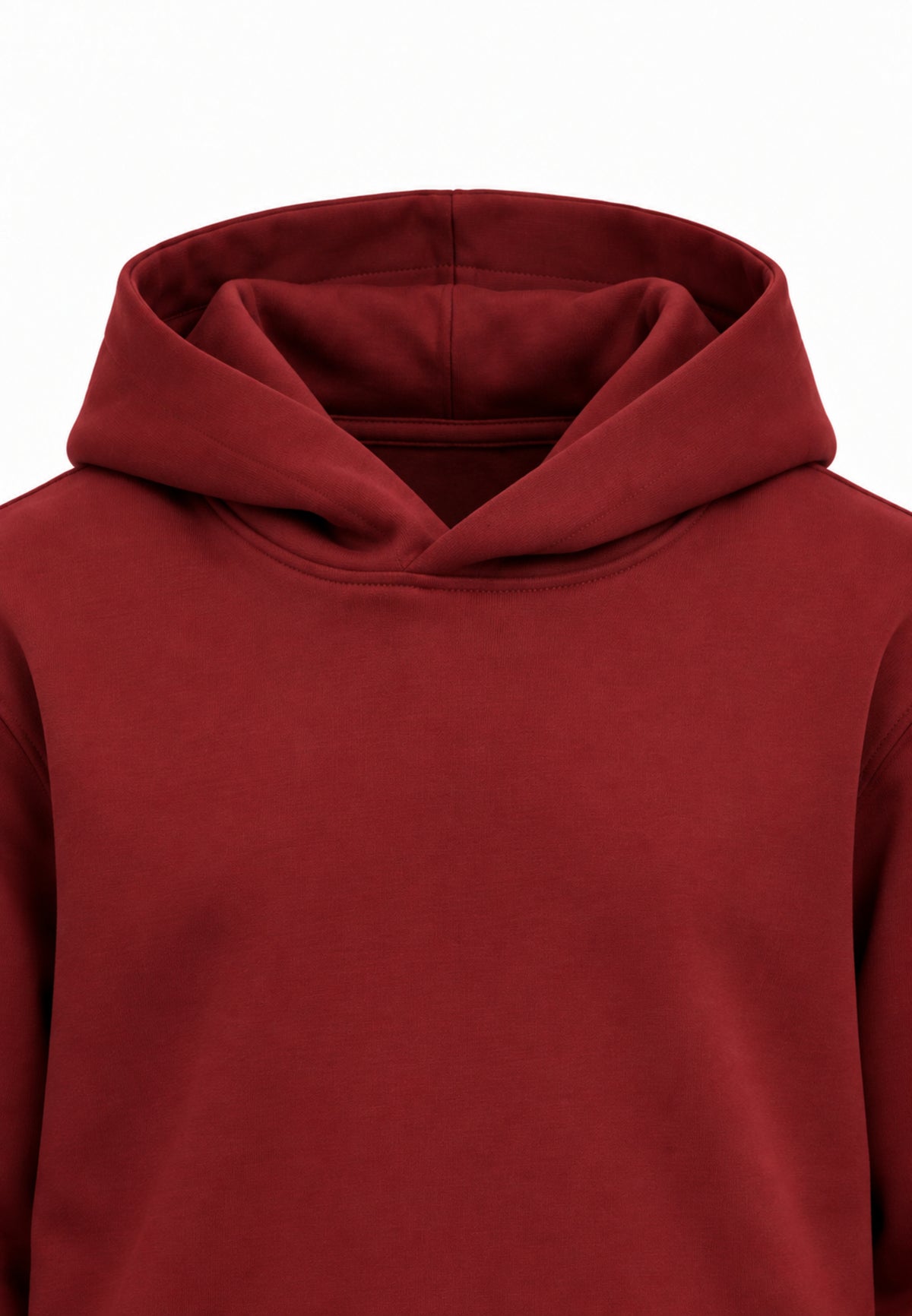 Disclaimer FELPA BORDEAUX CON CAPPUCCIO E MINI LOGO ELASTICO Bambini e ragazzi 26IDK59108.BORDEAUX