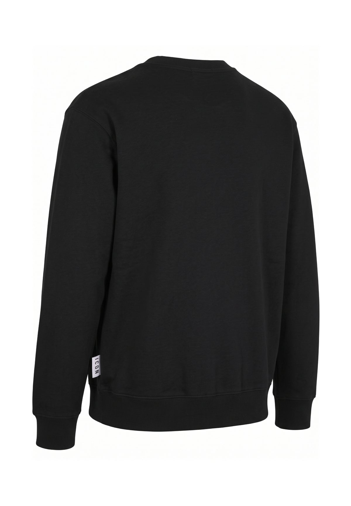 ICON MAGLIONCINO NERO SLIM CON MINI LOGO Bambini e ragazzi IBSM001351.NE_