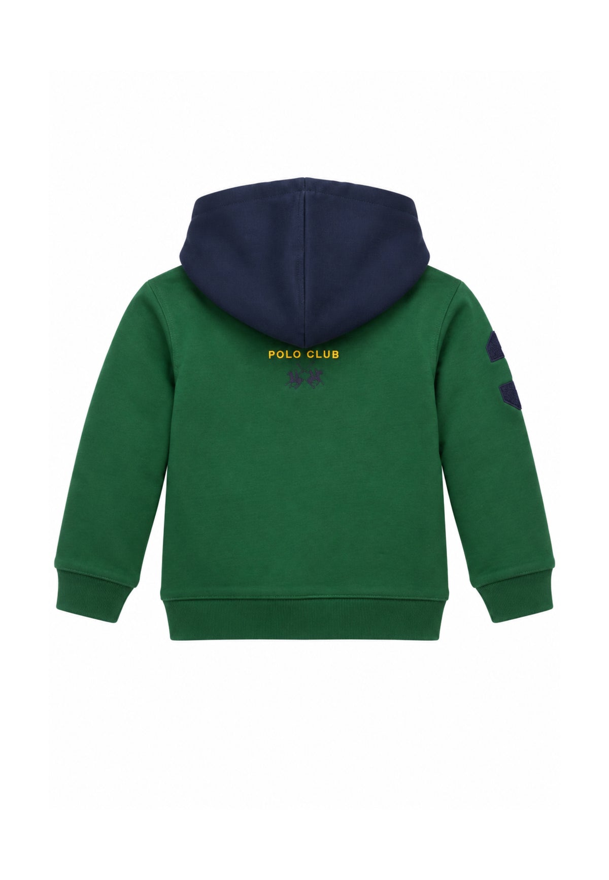 LA MARTINA completo VERDE CON FELPA CAPPUCCIO Bambini e ragazzi MAB0086.VER_