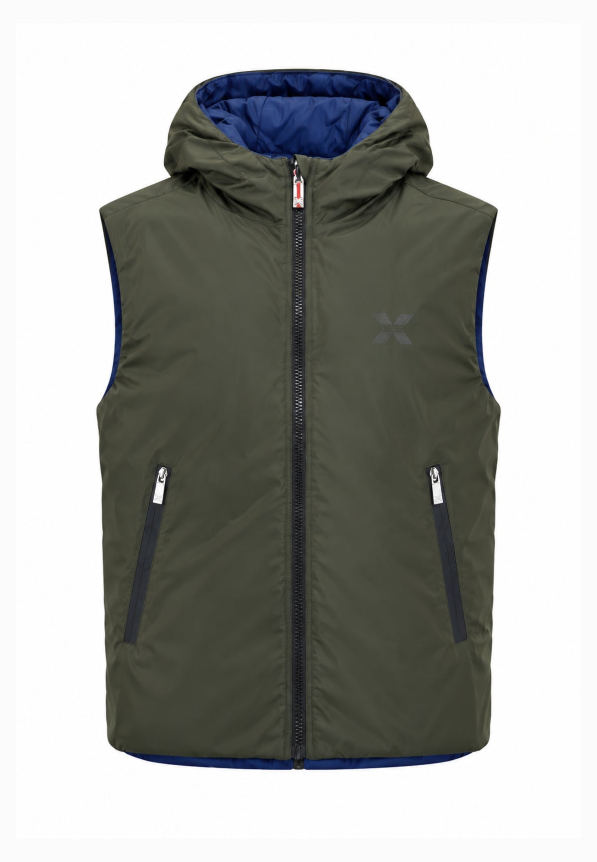 John Richmond GIUBBOTTO VERDE SMANICATO DOUBLE FACE Uomo UMA26020GT.VERDE_
