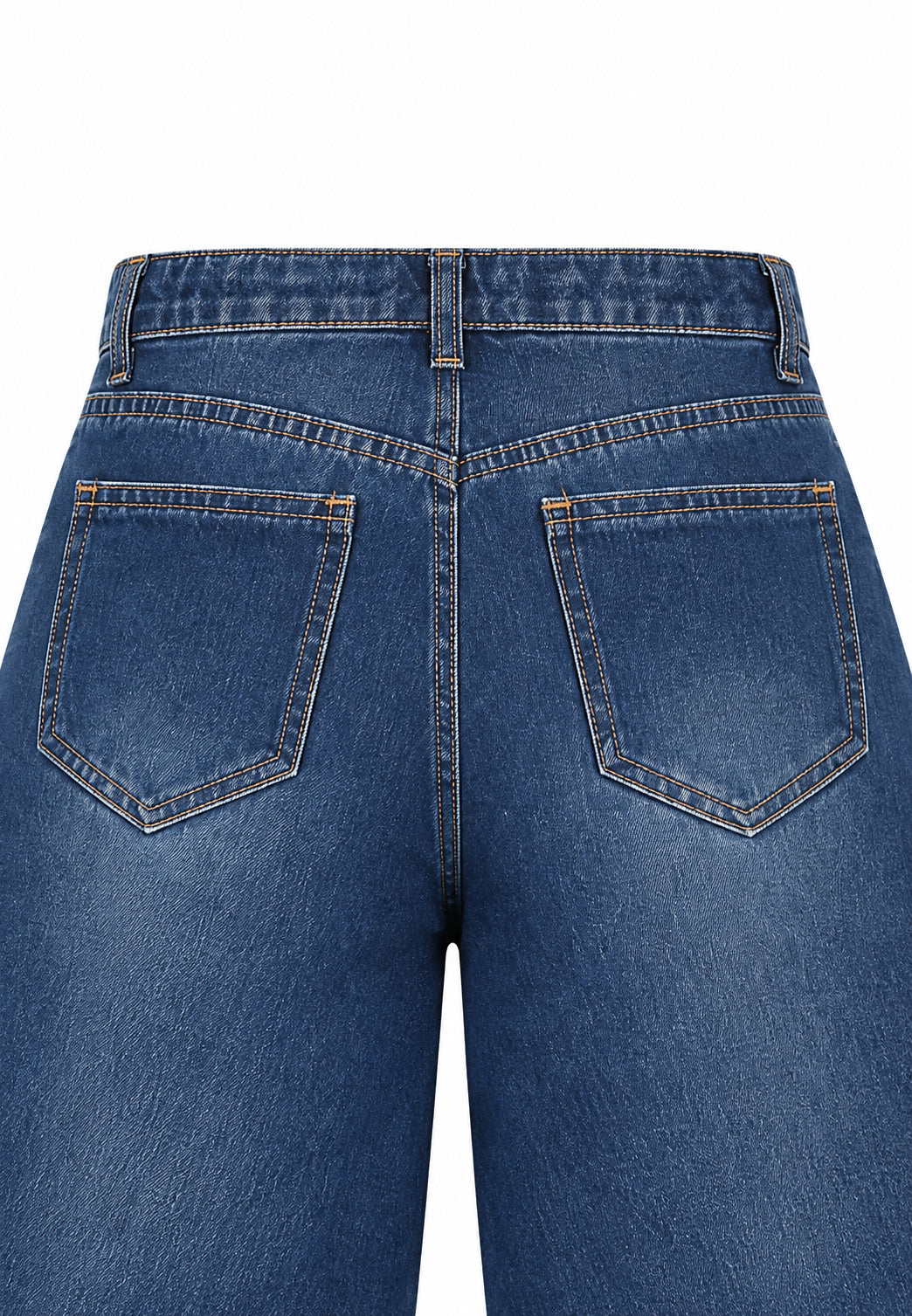 MA VIE PARIS PANTALONE blu denim con brillantini baloon fit Bambine e ragazze MV2442.DENIM_