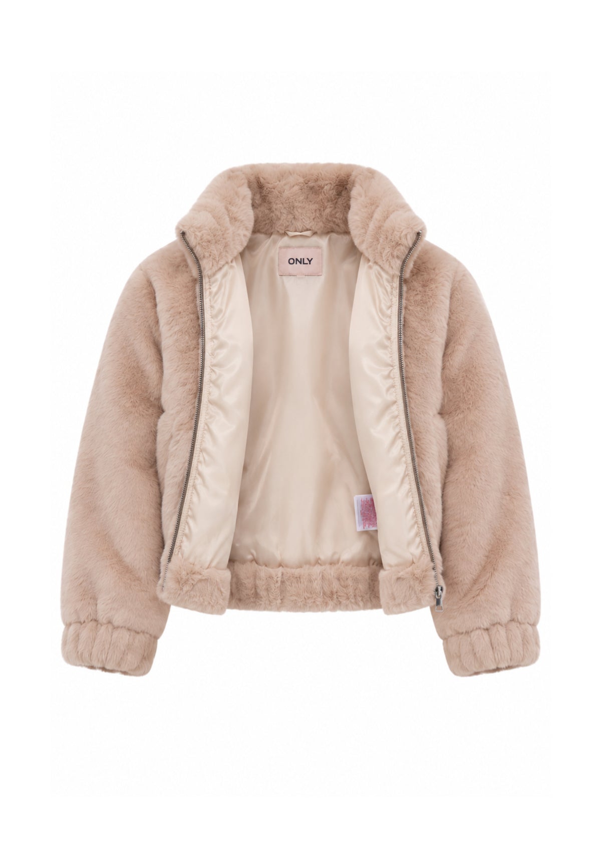 ONLY KIDS PELLICCIOTTO beige CON ZIP Bambine e ragazze 15386856.BEIGE_
