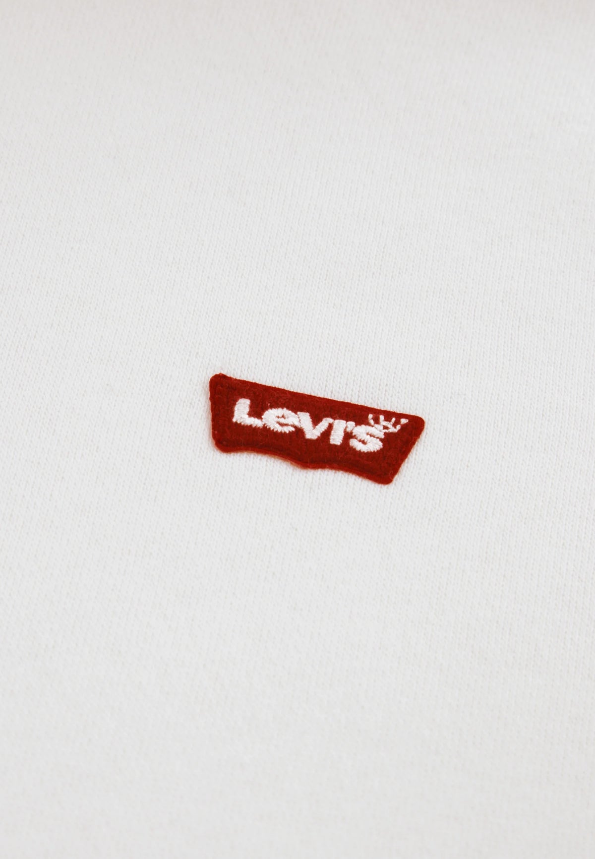 Levi's FELPA CON CAPPUCCIO BIANCA LOGO PICCOLO TESSUTO FELPATO Bambini e ragazzi 4ER942-W1T.BIA_
