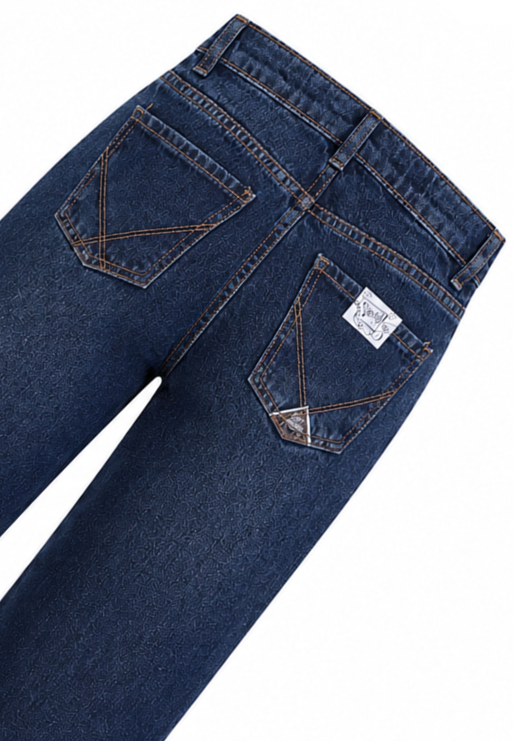 Roy Roger's jeans BLU DENIM A GAMBA DRITTA Bambini e ragazzi rh193/00.denim_