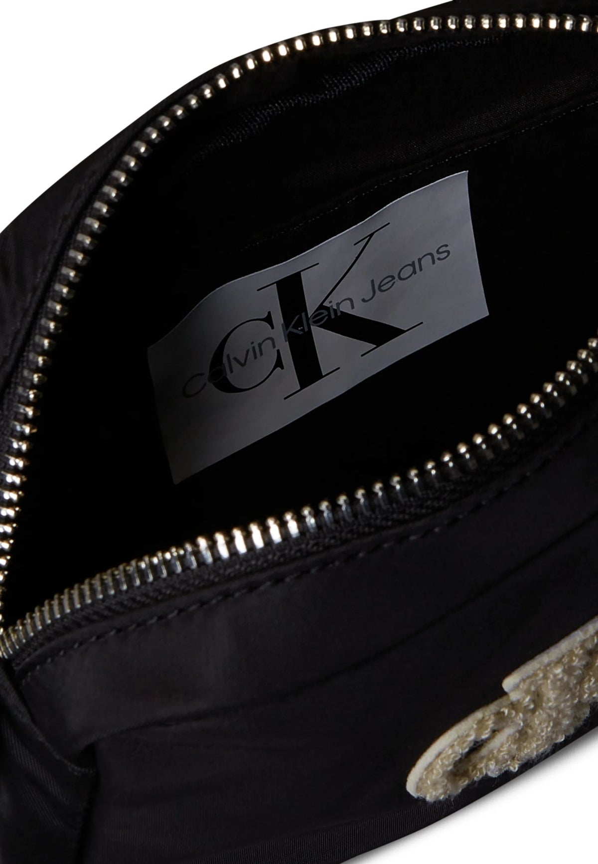 CALVIN KLEIN BORSA tracolla nera logo panna CK Bambine e ragazze IU0IU0075906V.NE_