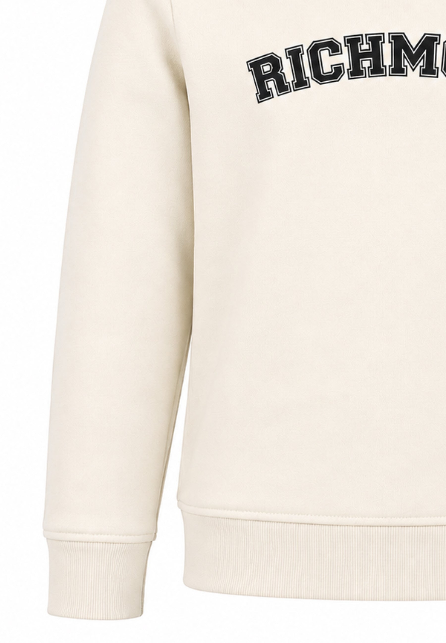 John Richmond felpa beige girocollo CON LOGO COLLEGE Bambini e ragazzi rba26175fe.beige_