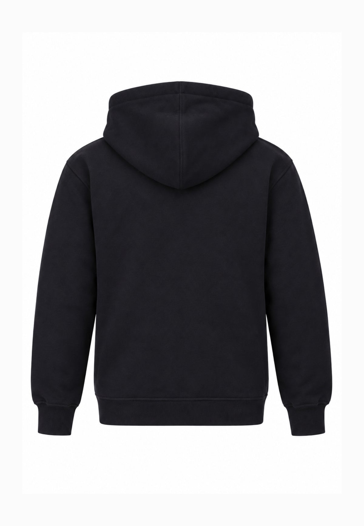 Disclaimer FELPA NERA CON ZIP CAPPUCCIO E LOGO CENTRALE Bambini e ragazzi 26IDK59124.NE_