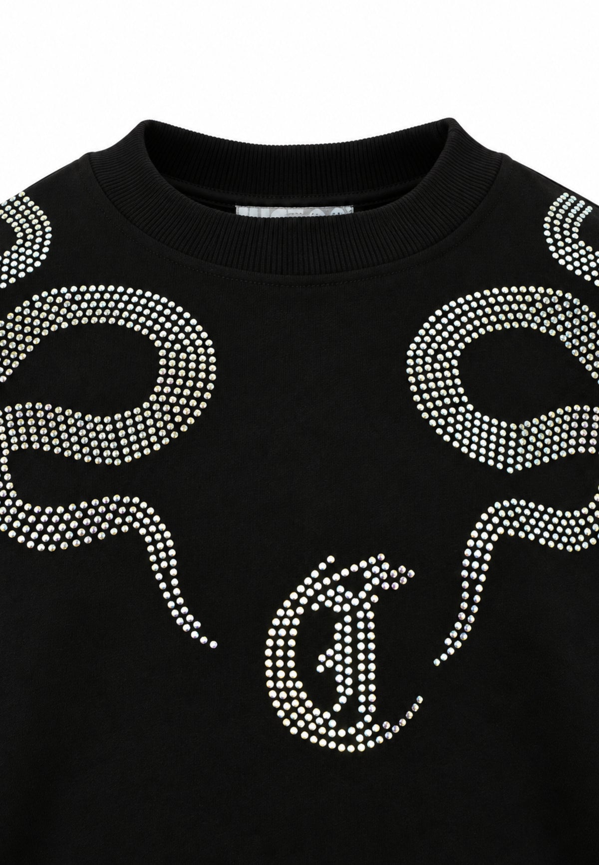 JUST CAVALLI completo NERO CON DETTAGLIO IN BRILLANTINI Bambine e ragazze jga26040fe.ne_