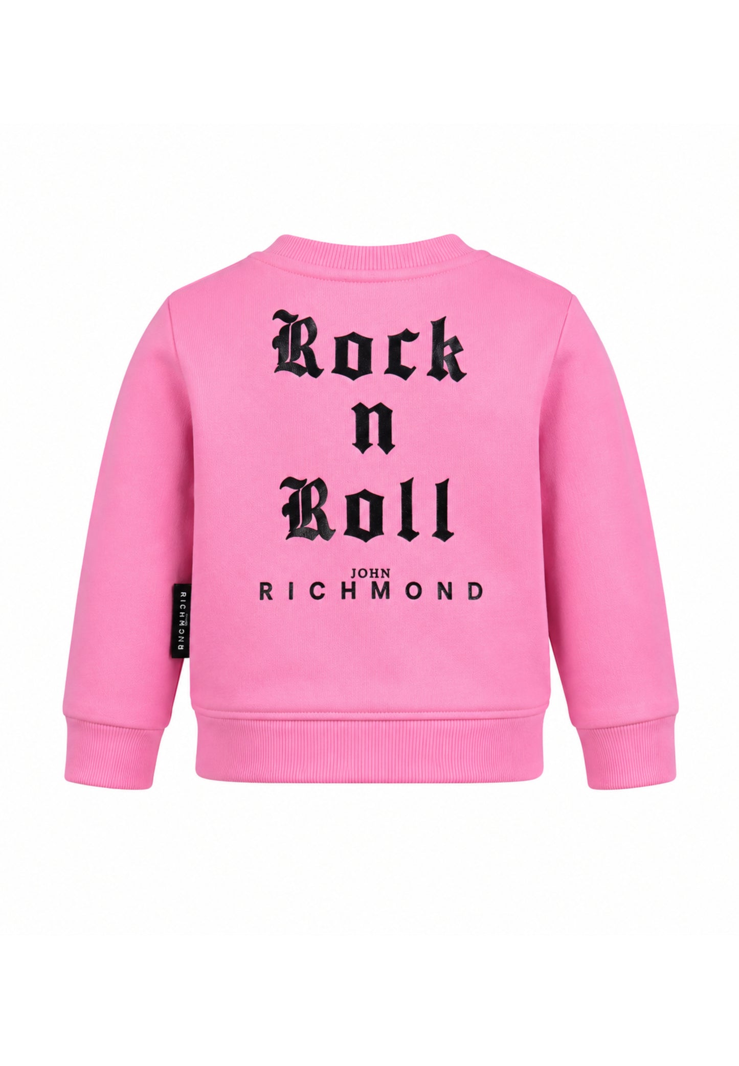 John Richmond completo tuta ROSA CON MAXI SCRITTE DIETRO Bambine e ragazze ria26064cf.rosa_