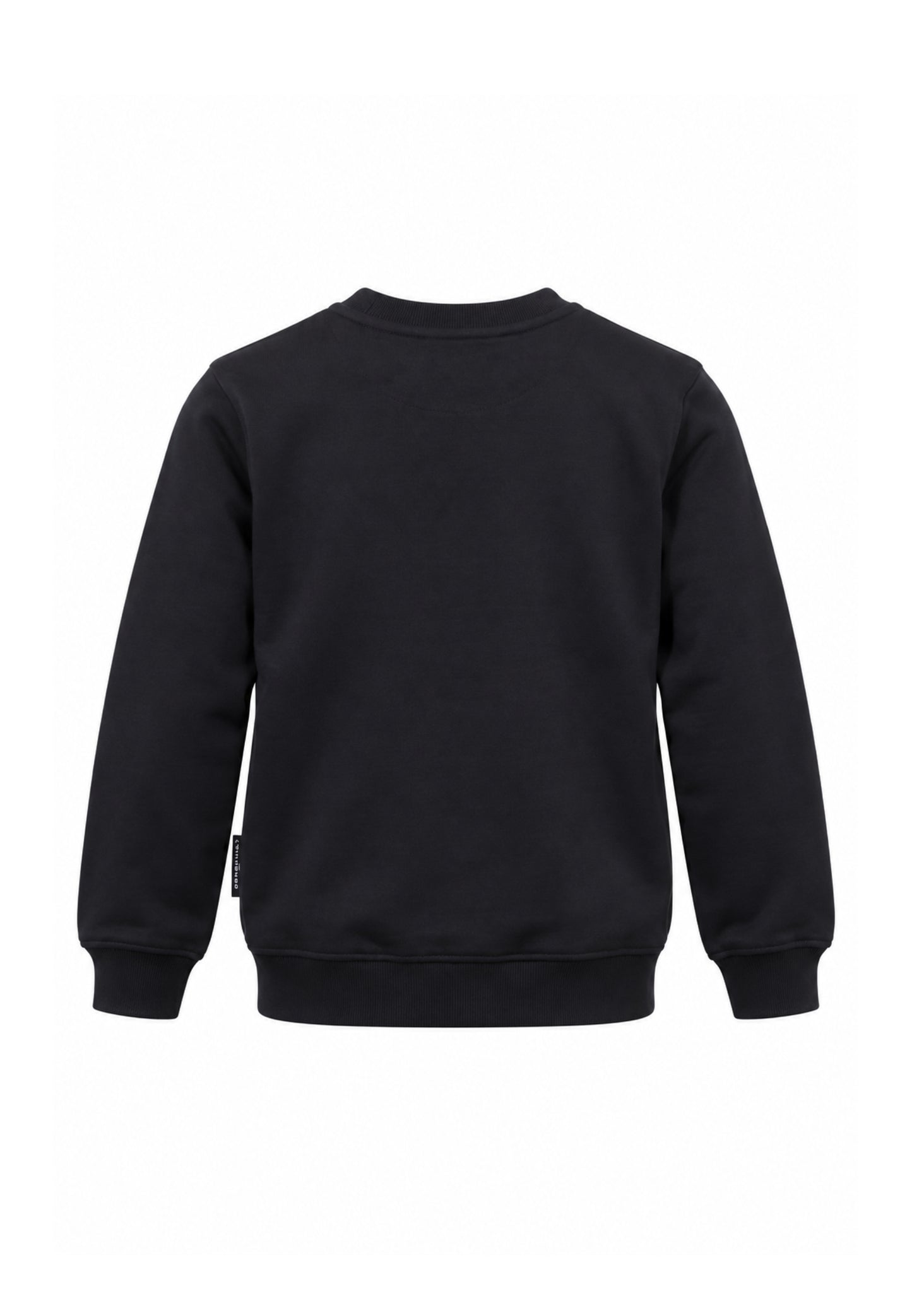 John Richmond FELPA NERA A GIROCOLLO CON MINI LOGO SUL CUORE Bambini e ragazzi rba26176fe.ne_