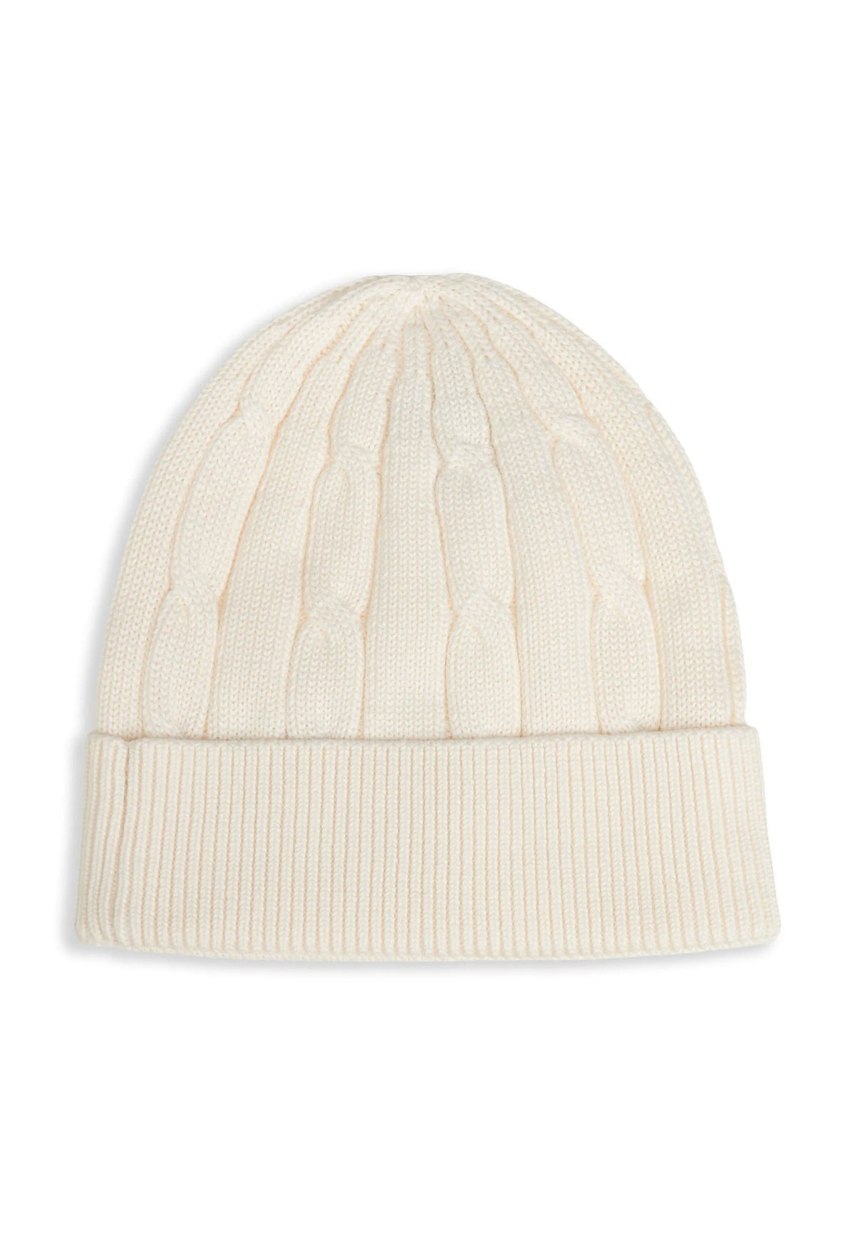 TOMMY HILFIGER CAPPELLO PANNA INTRECCIATO CON MINI LOGO Bambini e ragazzi KA0KA00101Z00.PANNA_
