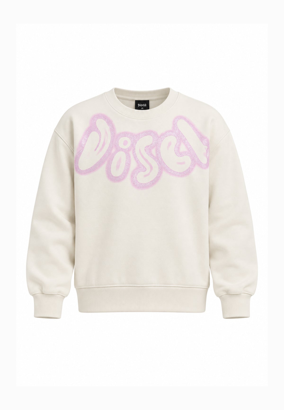 Disclaimer TUTA PANNA CON LOGO GRAFFITI ROSA Bambine e ragazze 26IDK59215.PANNA_