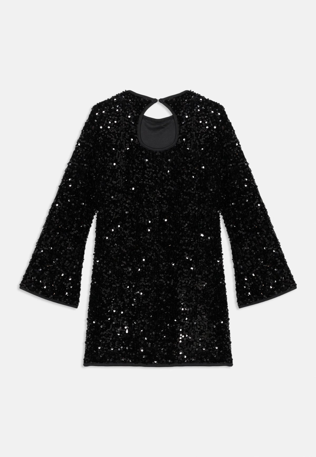 ONLY KIDS VESTITO nero con maniche a camana e paillettes Bambine e ragazze 15359941.NE_