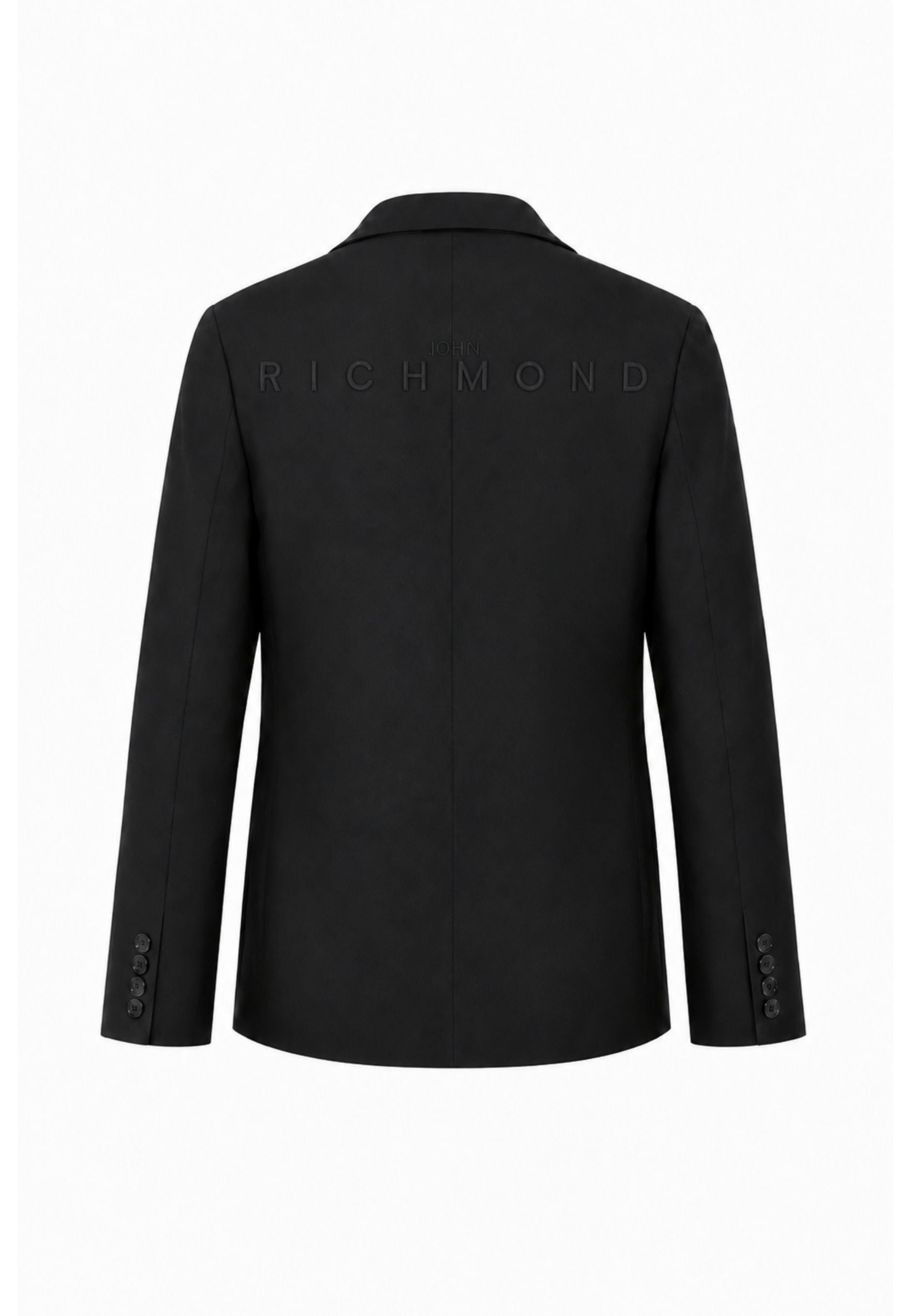 John Richmond giacca NERA BLAZER CON BOTTONE SINGOLO Bambini e ragazzi rba26124gc.ne_
