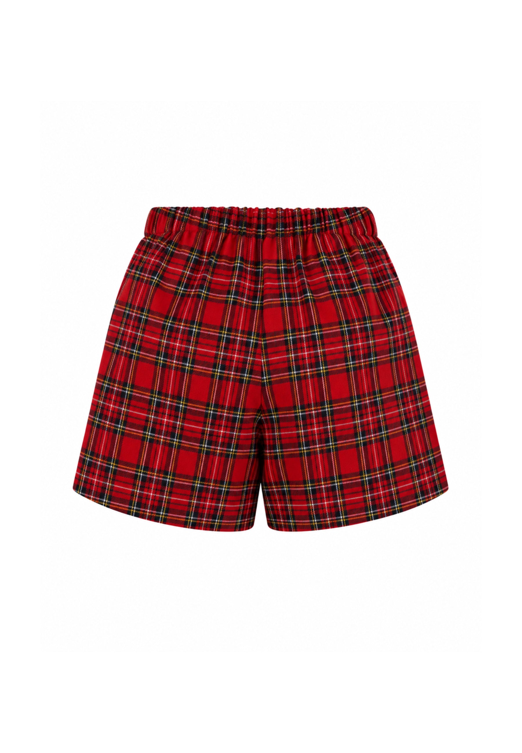 MON SAURIRE Completo nero e tartan con felpa e pantaloncino Bambine e ragazze m1415b+m1425b.ne_