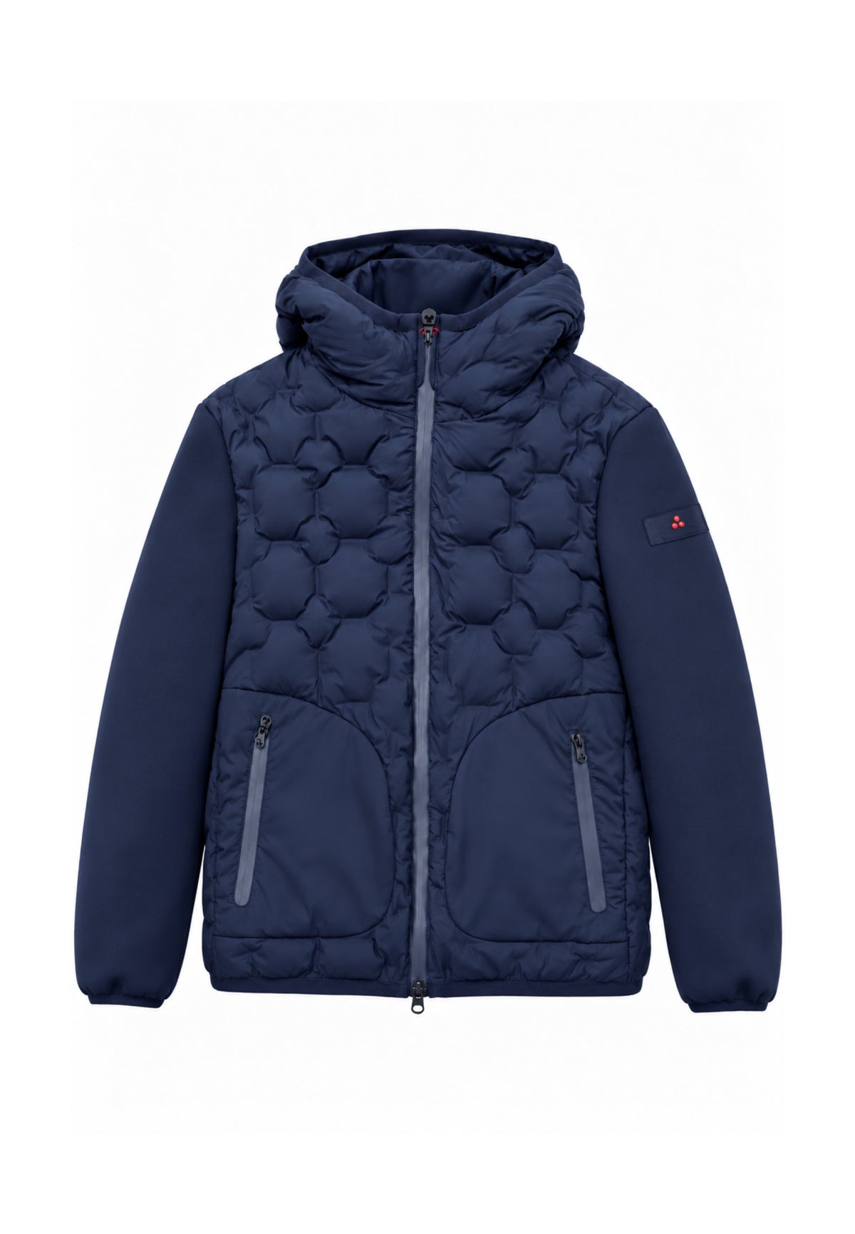 Peuterey GIUBBOTTO blu trapuntato con maniche a contrasto Bambini e ragazzi HULME SJLR BMAT KID.BLU_