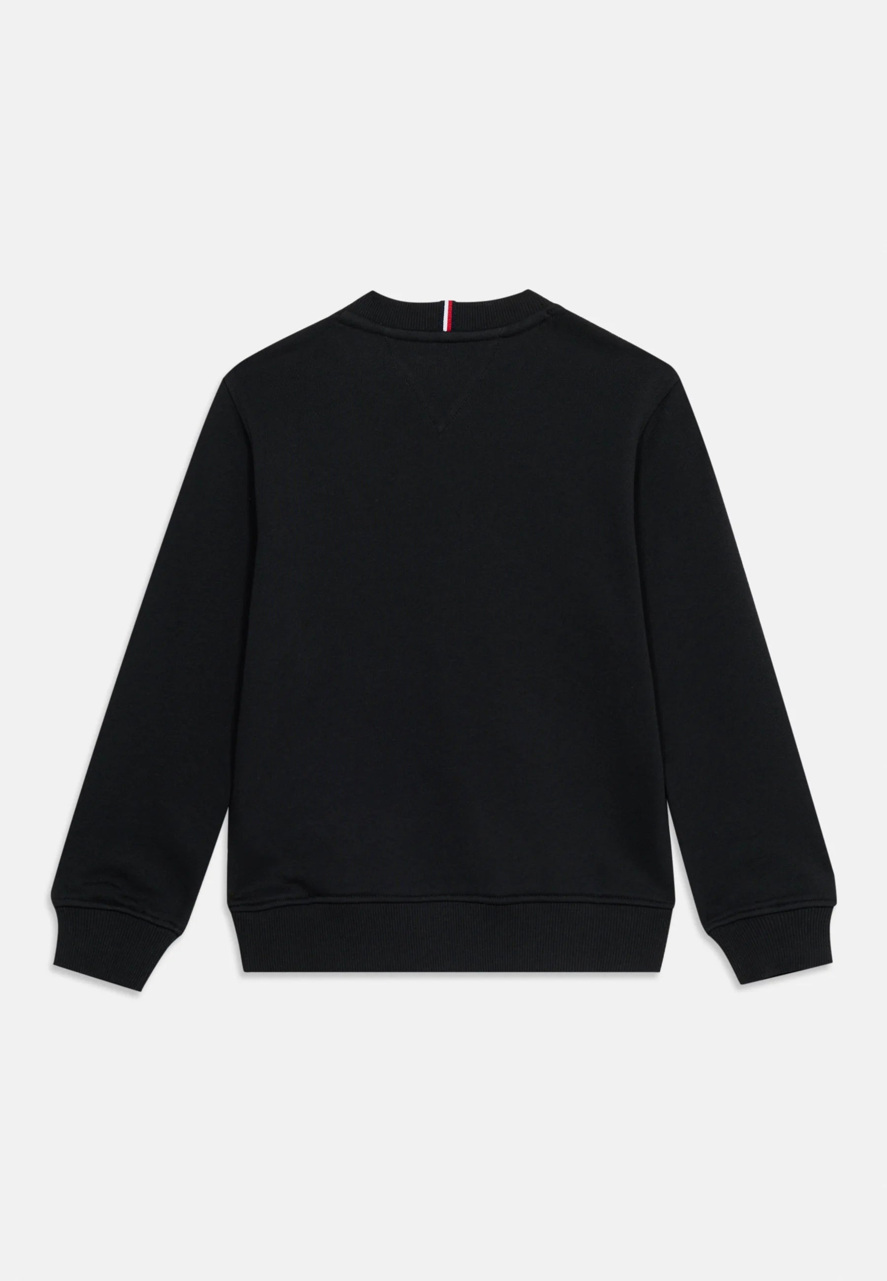 TOMMY HILFIGER felpa blu ragazzo girocollo logo grande a bandiera Bambini e ragazzi KS0KS00709C1G_