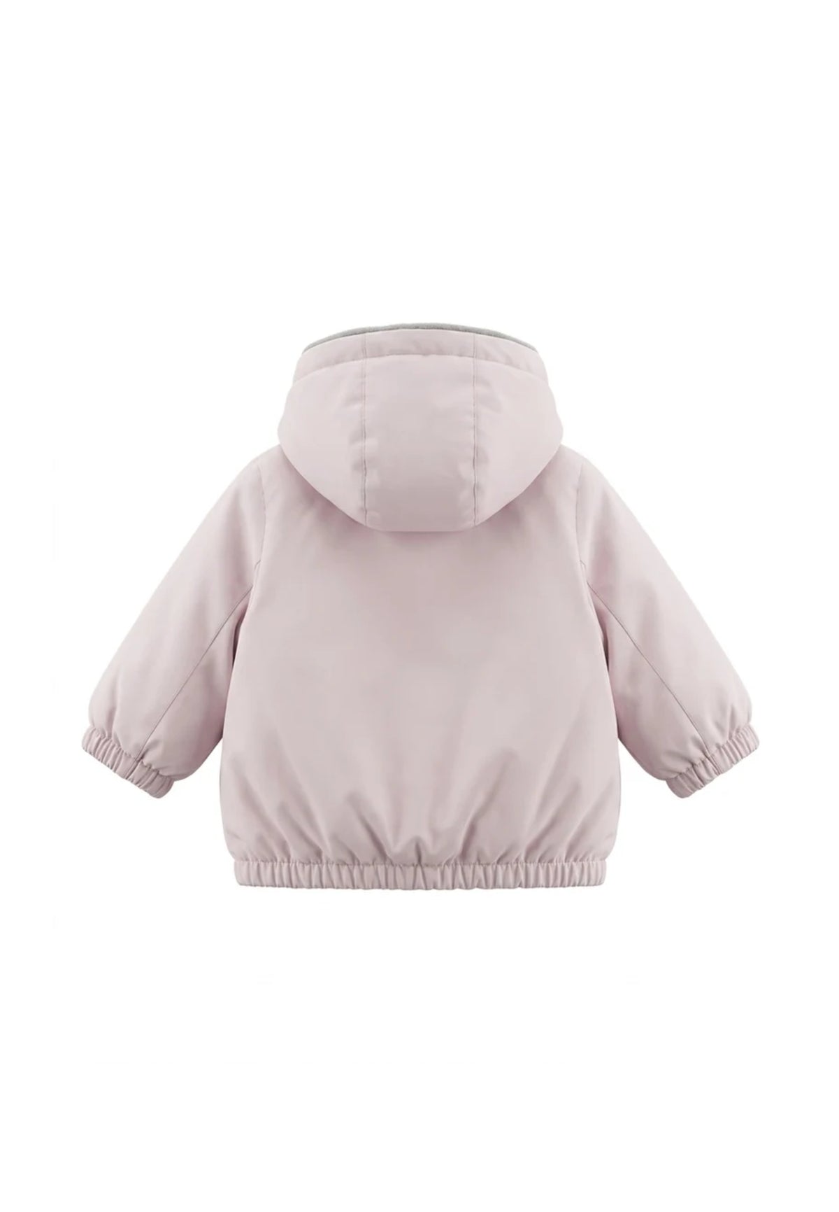 Kway giubbotto rosa bambina e neonata con cappuccio