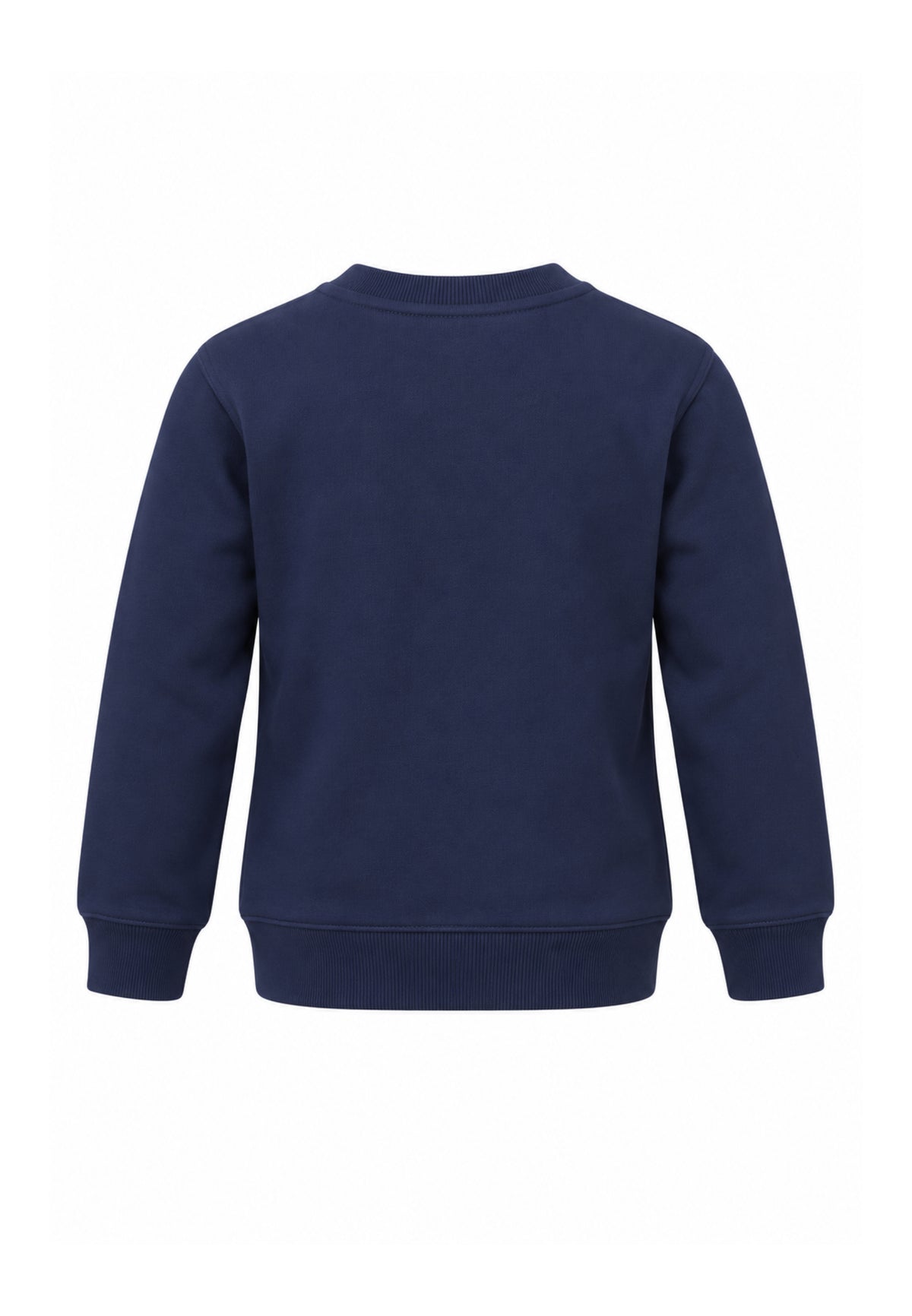 Roy Roger's felpa BLU GIROCOLLO CON TASCHINO IN DENIM Bambini e ragazzi rz485/00.blu_