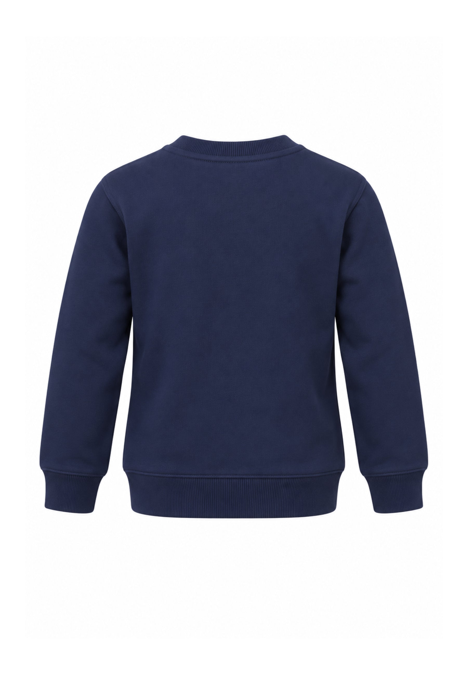 Roy Roger's felpa BLU GIROCOLLO CON TASCHINO IN DENIM Bambini e ragazzi rz485/00.blu_