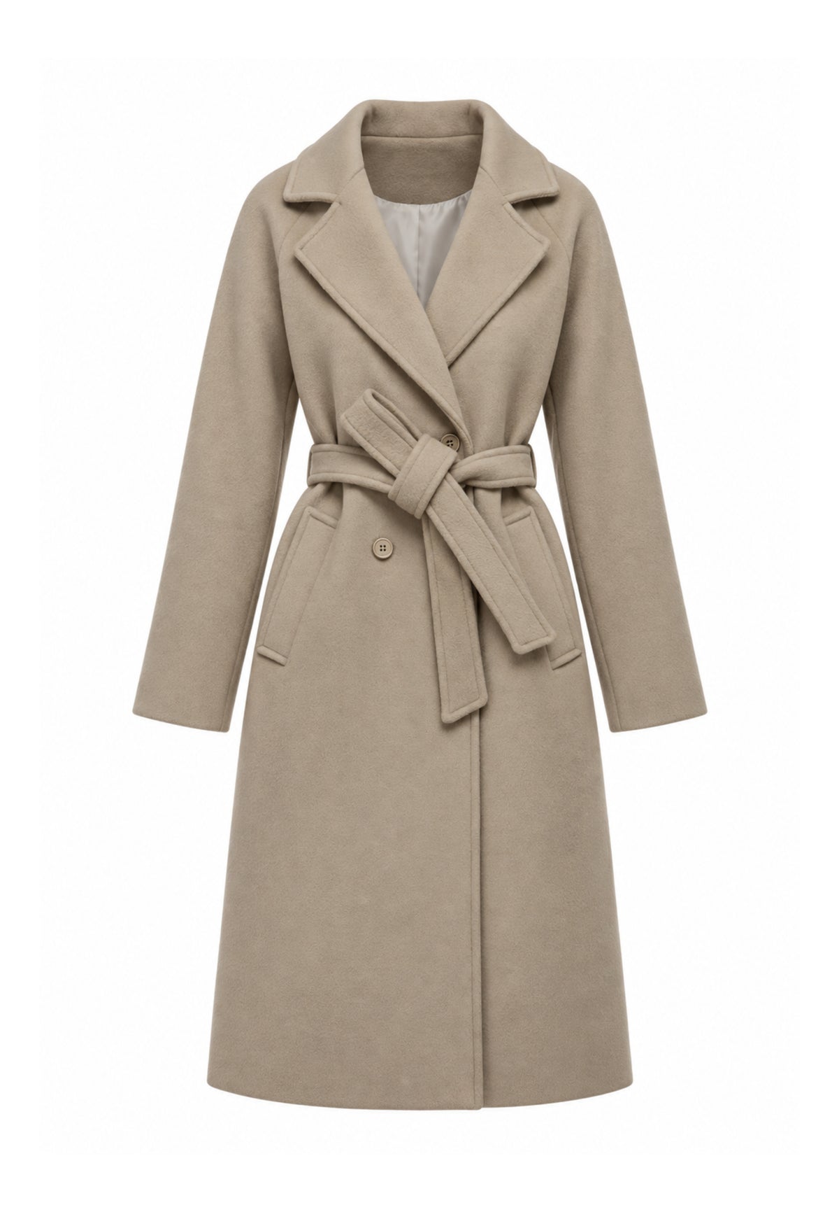 Kocca cappotto beige modello trench con cintura Bambine e ragazze siricio.beige_