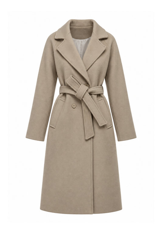 Kocca cappotto beige modello trench con cintura Bambine e ragazze siricio.beige_