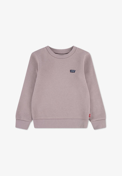 Levi's FELPA LILLA A GIROCOLLO TESSUTO FELPATO CON LOGO PICCOLO Bambine e ragazze 9EE331-PFV.LILLA_