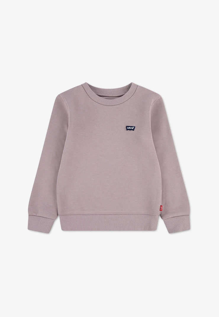 Levi's FELPA LILLA A GIROCOLLO TESSUTO FELPATO CON LOGO PICCOLO Bambine e ragazze 9EE331-PFV.LILLA_