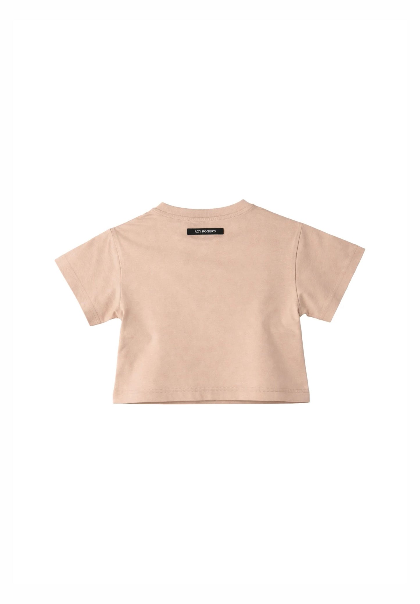 Roy Roger's Tshirt ROSA bambina modello crop Bambine e ragazze RG176.ROSA_