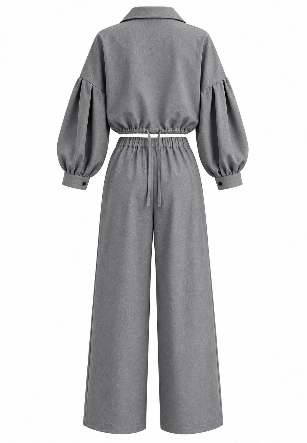 MA VIE PARIS Completo grigio camicia e pantalone Bambine e ragazze MV2427.GRIG_