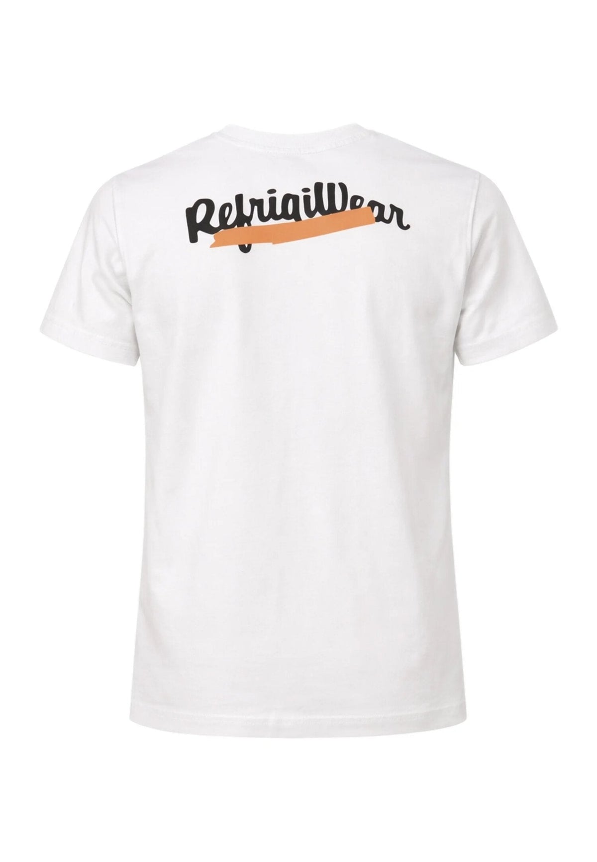 REFRIGIWEAR refrigiwear completo bianco logo patch bambino r1553t r1554p_  R1553T-R1554P_